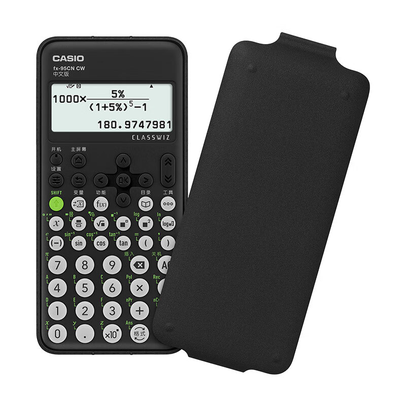 卡西欧(CASIO) fx-95CN CW科学函数计算器建造建筑类学习考试适用 卡西欧(CASIO) fx-95CN CW科学函数计算器建造建筑类学习考试适用